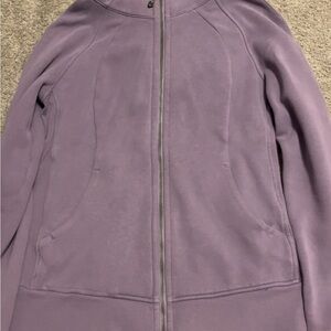 Women's Lululemon Purple Fill Zip Jacket With pockets
